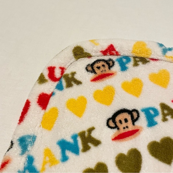 Paul Frank Small Paul Multicolor Patterned Baby Blanket 37” x 29” - Picture 7 of 16